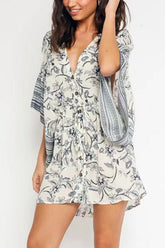 Bodega Bay Printed Cover-Up Dress